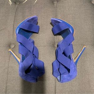 Zara Cobalt blue heels